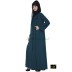 Designer Coat abaya- Rama Green Designer Coat abaya- Rama Green